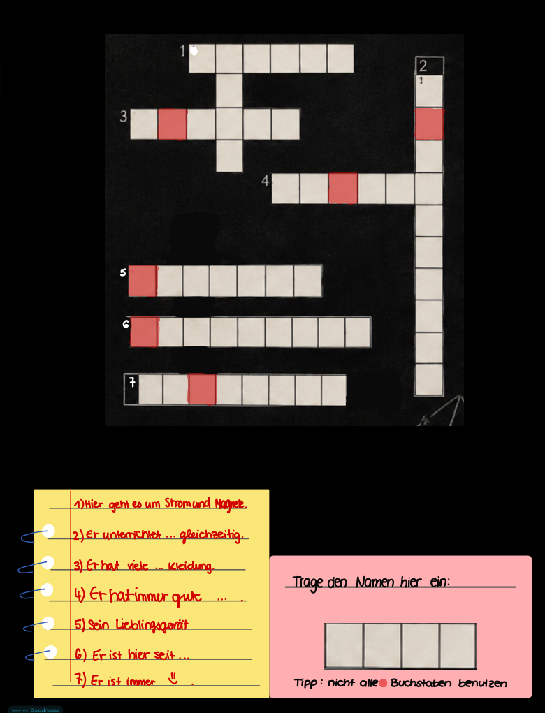 Das Lehrerrätsel